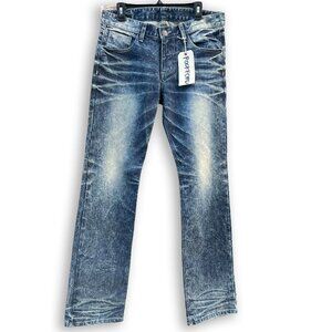 NWOT | RARE | Vintage Affliction x DPSR | Rockford Acid Wash Jeans  | 35 x 34